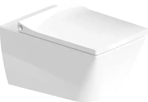 Унитаз подвесной Duravit Viu с крышкой, белый (2511090000)