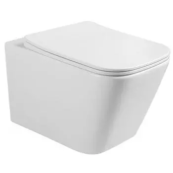 Унитаз подвесной Esbano Gartez с сиденьем микролифт, белый (ESUPGARTW)