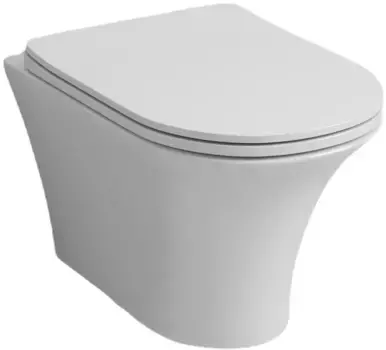 Унитаз подвесной Grossman белый глянцевый с сиденьем микролифт