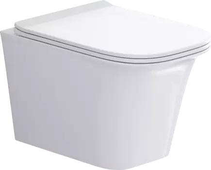 Унитаз подвесной Grossman Classic GR-4463S безободковый, с микролифтом