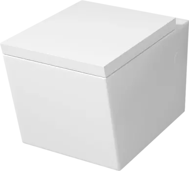 Унитаз подвесной Grossman Cristal GR-4495 безобоковый, с микролифтом, белый