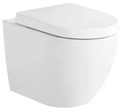 Унитаз подвесной Grossman белый безободковый с сиденьем микролифт