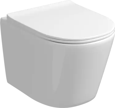 Унитаз подвесной Grossman Торнадо GR-4477SQ с микролифтом, белый