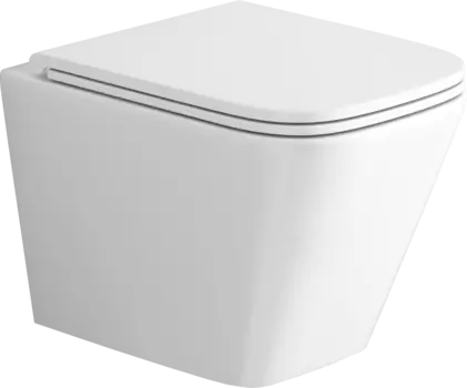 Унитаз подвесной Grossman Торнадо GR-4479SQ безободковый, с микролифтом