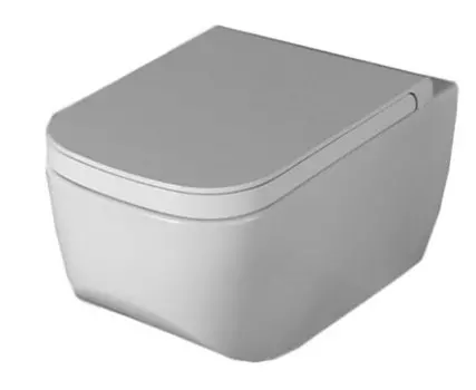 Унитаз подвесной Hatria Next без сиденья белый