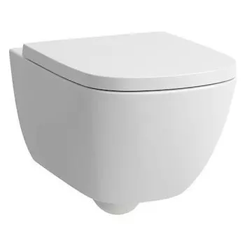 Унитаз подвесной Laufen Palomba с крышкой, белый (8.2080.2.400.000.1)