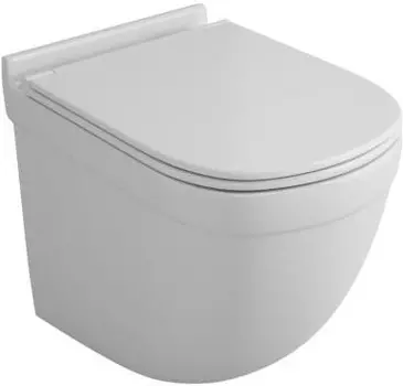 Унитаз подвесной Owl Eld Cirkel-H 52 см, безободковый