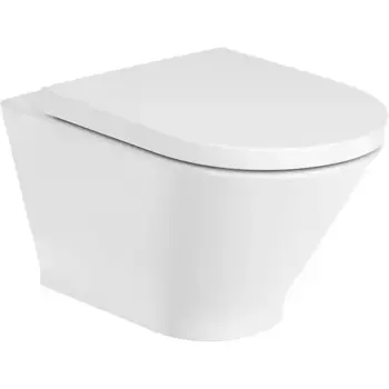 Унитаз подвесной Roca Gap с крышкой, белый (3460NL000)