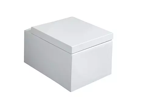 Унитаз подвесной Simas Frozen с крышкой, белый (FZ18)