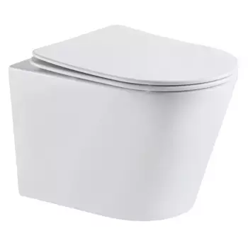 Унитаз подвесной Vincea Piatti VT1-11T безободковый, с микролифтом