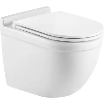 Унитаз подвесной WeltWasserWW HEIMBACH 041 GL-WT с сиденьем микролифт белый (10000008260)