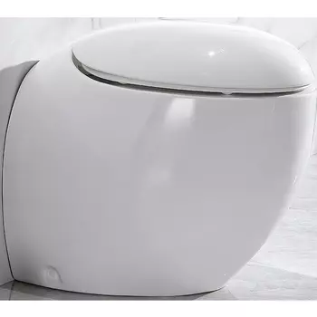 Унитаз приставной Ceramalux белый (1005)