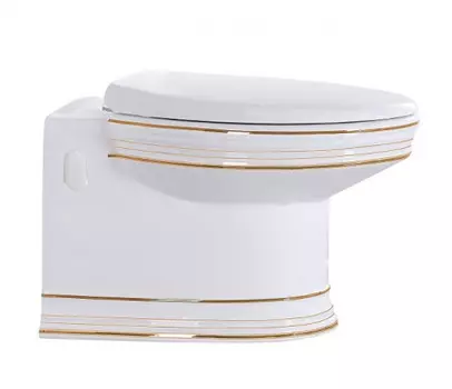 Унитаз приставной CeramaLux Classic белый (4291)