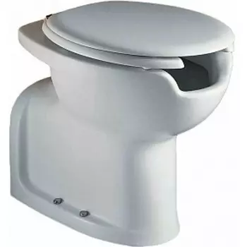 Унитаз приставной для инвалидов Hatria Autonomy без сиденья белый