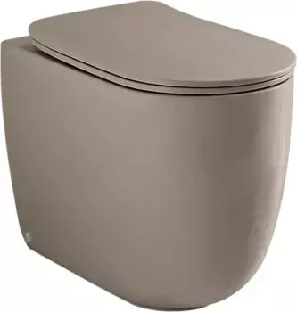 Унитаз приставной Kerasan Nolita бежевый матовый (531881)