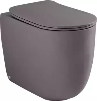 Унитаз приставной Kerasan Nolita серый матовый (531889)