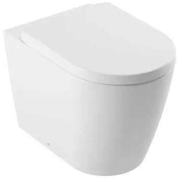 Унитаз приставной Serel Smart с функцией биде и сиденьем микролифт белый