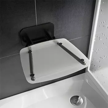 Универсальное сиденье для душа OVO-B II CLEAR/BLACK НОВИНКА