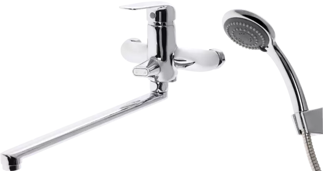 Смеситель с длинным изливом для ванны DIWO Тула TU-03cr