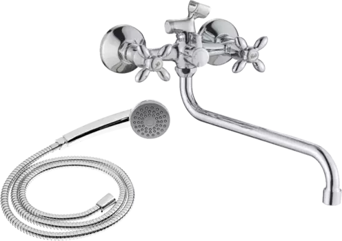 Смеситель для ванны Haiba HB2227-2 хром