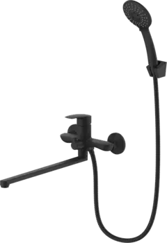 Универсальный смеситель Milardo Rora RORBL00M10 черный