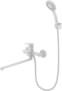 Универсальный смеситель Milardo Rora RORWT00M10 белый