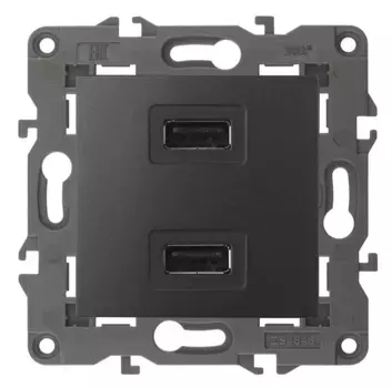 Устройство зарядное USB ЭРА Elegance 5V-2,1A 14-4110-05 Б0034373