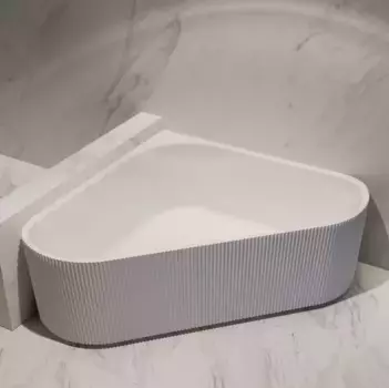 Ванна акриловая ABBER 150х150 AB9446MW белый матовый