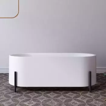 Ванна акриловая Abber 170х75 AB9443 белый