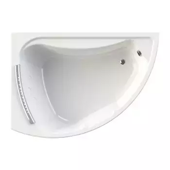 Ванна акриловая Radomir Альбена 168х120 L с подголовником белый