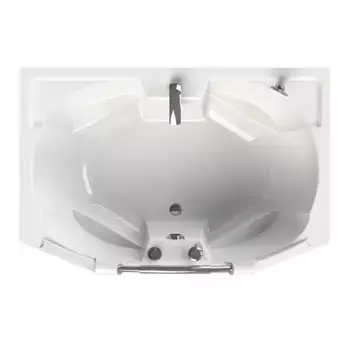 Ванна акриловая Radomir Конкорд 180х120 белый