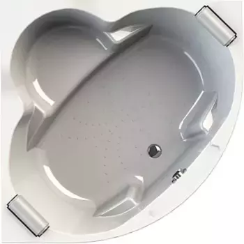 Ванна акриловая Radomir Сорренто 140х140 с подголовниками белый