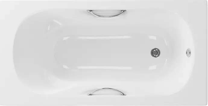 Ванна чугунная OWL Bjorn 150x75 с ручками