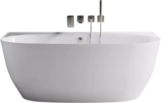 Ванна из искусственного камня Астра-Форм Атрия 01010075 170x85 см, пристенная, овальная, на ножках