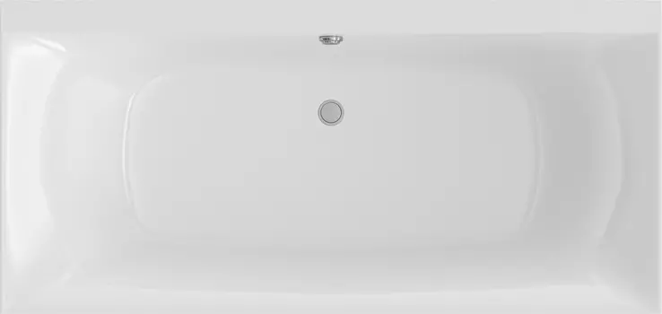 Ванна из искусственного камня Астра-Форм Геркулес 190x90 см, пристенная, белая, на ножках