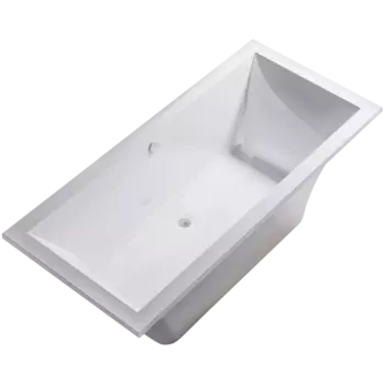 Ванна из искусственного камня Астра-Форм Лотус 01010077 185x85 см, отдельностоящая, матовая белая, на ножках