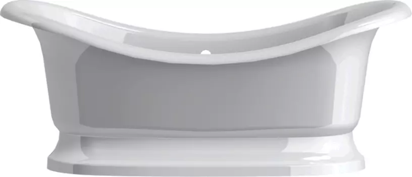 Ванна из искусственного камня Астра-Форм Мальборо 190x85 см, отдельностоящая, белая, овальная, на ножках