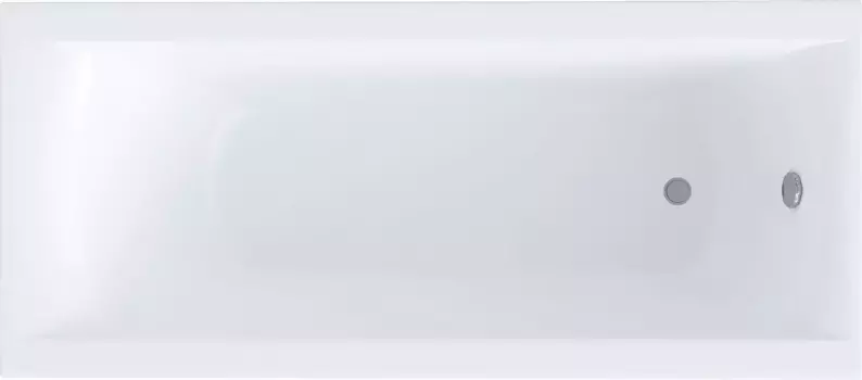 Ванна из искусственного камня Астра-Форм Нью-Форм 170x75 см, правая, пристенная, белая, на ножках