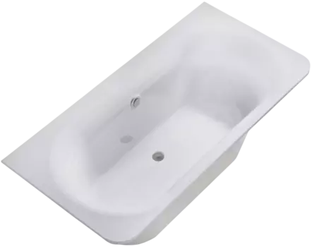 Ванна из искусственного камня Астра-Форм Прима 01010079 185x90 см, отдельностоящая, матовая белая, на ножках