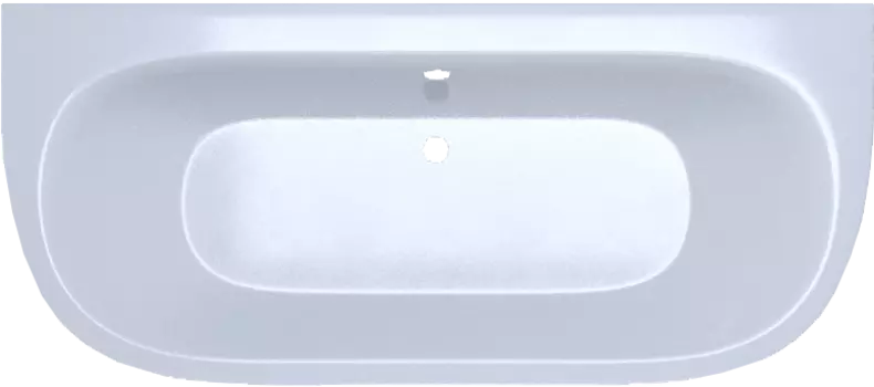 Ванна из искусственного камня Фэма Монро пристенная