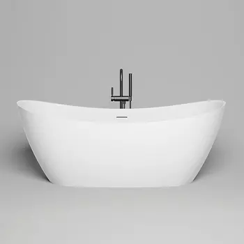 Ванна из искусственного камня Salini Noemi 170x75 101722M S-Stone, матовый