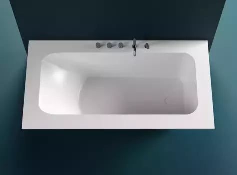 Ванна из искусственного камня Salini Orlando 190x100 102124M S-Stone, матовый