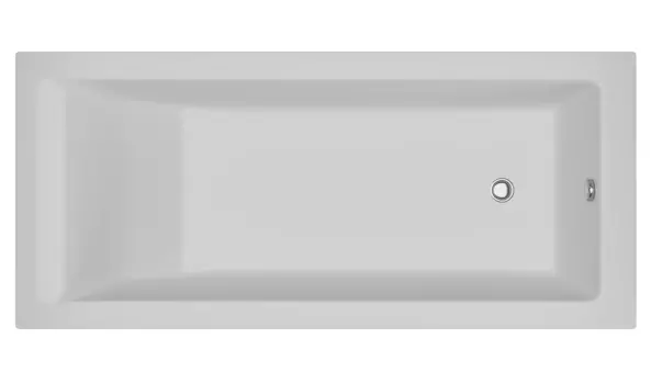 Ванна из литьевого мрамора Delice Diapason 180х80 белый