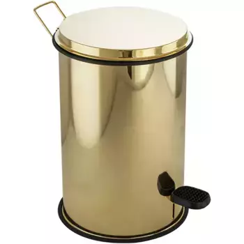 Ведро для мусора Migliore Complementi золотое