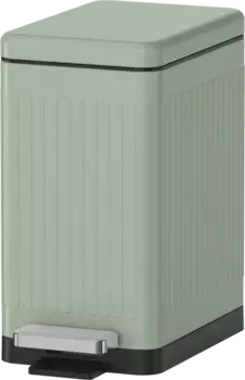 Ведро для мусора педальное Weltwasser Magy 6L светло-зеленый