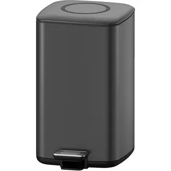 Ведро для мусора Weltwasser Wally 9L серый матовый