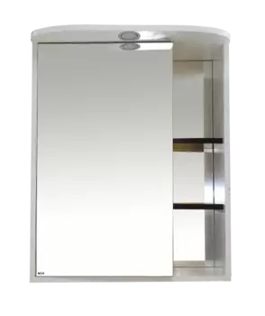 Венера - 55 Зеркало-шкаф лев. со светом комбинированное