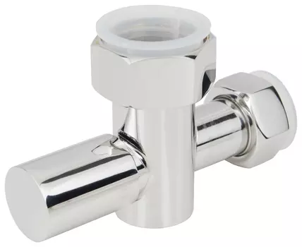 Вентиль с клапаном запорный (круглый) G 1" НГ х G 3/4" НГ (Без покрытия) 01100-1034