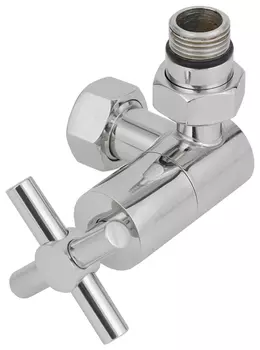 Вентиль Вентиль 3D правый (крест) G 1/2" НР х G 3/4" НГ (Без покрытия)