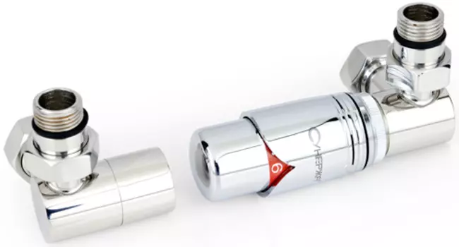 Терморегулятор Автоматический терморегулятор 3D правый G 1/2" НР х G 3/4" НГ (набор) (Без покрытия)